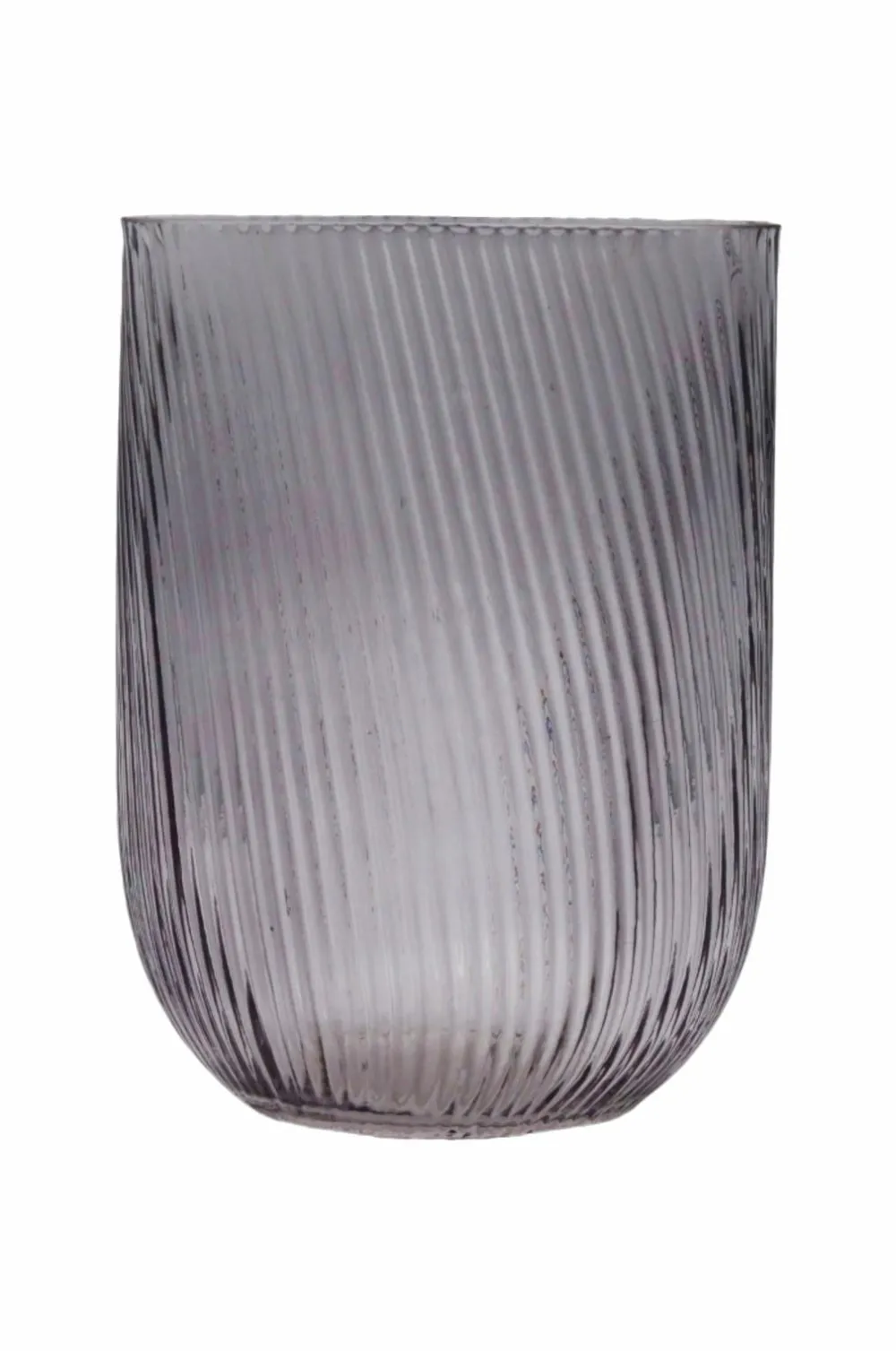 Eightmood Lysestager & Lanterner>Lysestage Bliss medium Grå (grå)