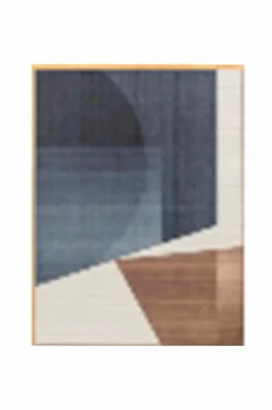 Eightmood Maleri Wander Øvrig - Blå/Kombi, Zen Blue/Steel Blue Outlet