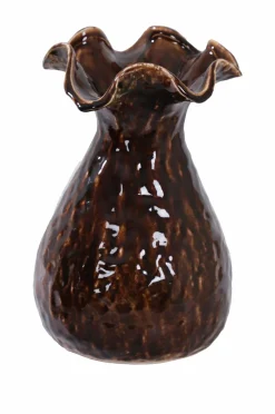 Eightmood Vaser>Vase Nord stor Mørkebrun (mörkbrun)/kakaobrun