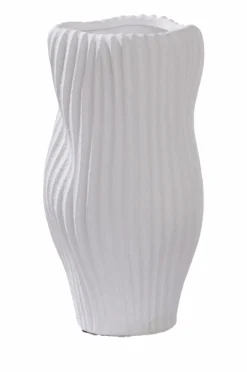 Eightmood Vase Stonehaven medium Hvid Discount