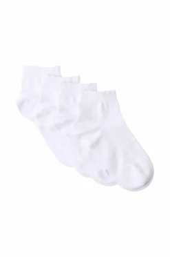 Ellos Collection Ankelsokker 4-pack hvid Best
