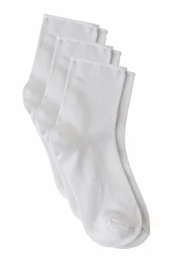 Ellos Strømper>Collection Ankelstrømper i bambus, 3-pak Hvid