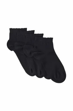 Ellos Strømper>Collection Ankelsokker 4-pack sort