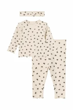 Ellos Bukser, Jeans & Leggings|Toppe & T-Shirts>Collection Babysæt 3 dele Leiomønstrad