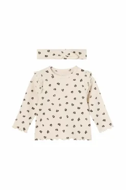 Ellos Bukser, Jeans & Leggings|Toppe & T-Shirts>Collection Babysæt 3 dele Leiomønstrad