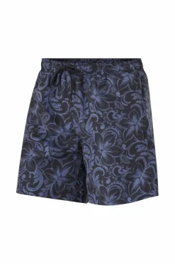 Ellos Collection Badeshorts Sort/blåmønstret