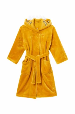 Ellos Nattøj & Homewear>Collection Badekåbe/morgenkåbe Shark Sennepsgul