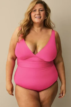 Ellos Collection Badedragt Trevi Cerise Best