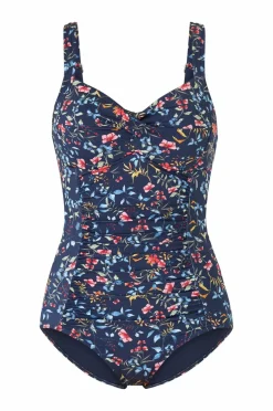 Ellos Collection Badedragt med formende effekt Blomstret Online