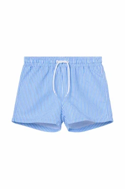 Ellos Badetøj>Collection Badeshorts Blå hvid stribet