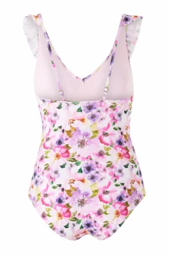 Ellos Collection Badedragt Elna Blomstret Sale