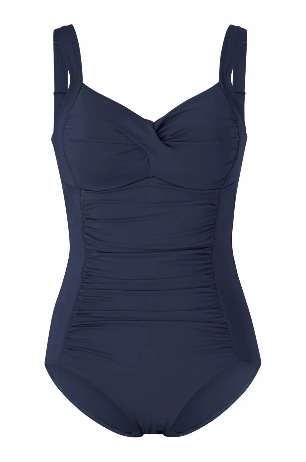 Ellos Collection Badedragt med formende effekt Mørkeblå Outlet