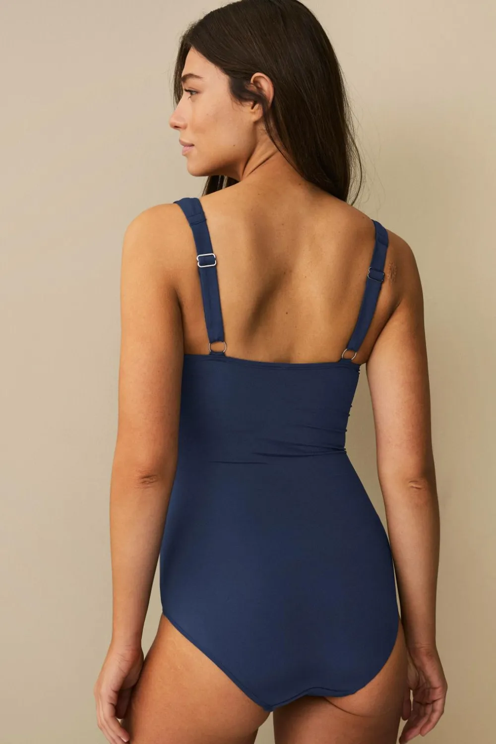 Ellos Collection Badedragt med formende effekt Mørkeblå Outlet