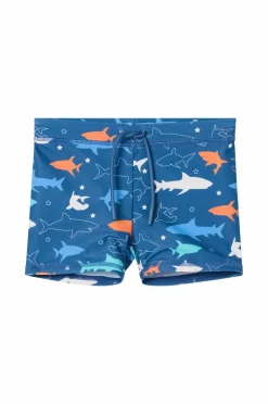 Ellos Badetøj>Collection Badebukser Stellan Blåmønstret