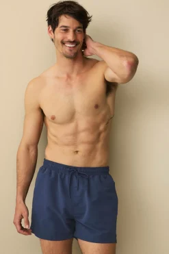 Ellos Collection Badeshorts Marineblå Discount