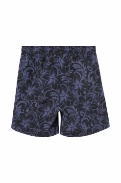 Ellos Badetøj>Collection Badeshorts Sort/blåmønstret