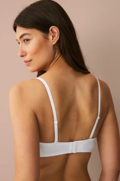 Ellos Collection Balconette-bh med aftagelige skulderstropper Hvid Outlet