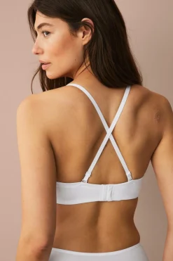 Ellos Collection Balconette-bh med aftagelige skulderstropper Hvid Outlet