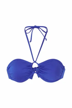 Ellos Collection Bandeau-bikini-bh med halterneck Blå Online