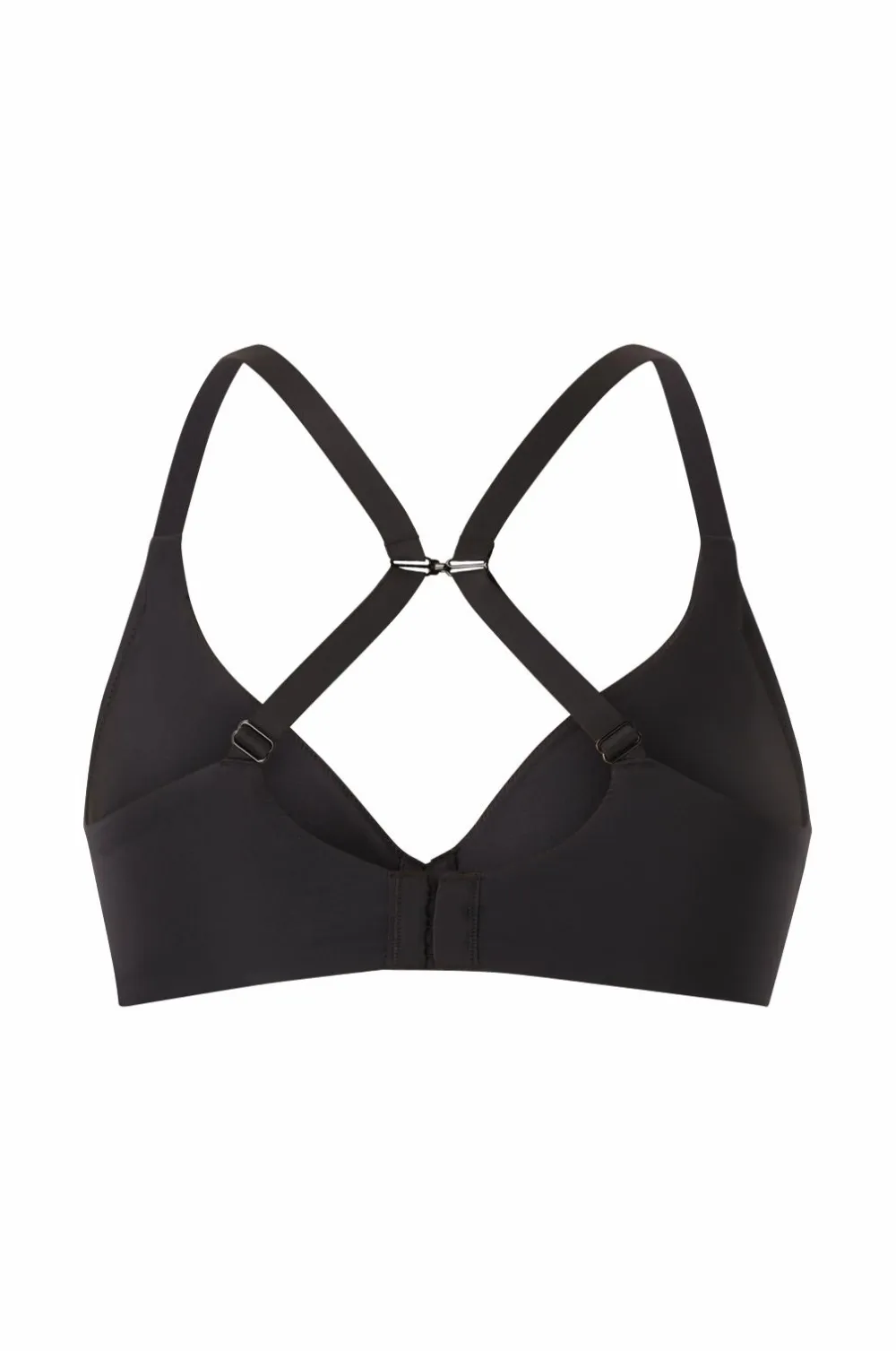 Ellos Bh'Er>Collection Bh med bøjler i mikrofiber Sort