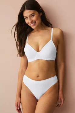 Ellos Bh'Er>Collection Bh med bøjler med uforede skåle Hvid