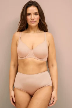 Ellos Collection Bh med bøjler i mikrofiber Beige