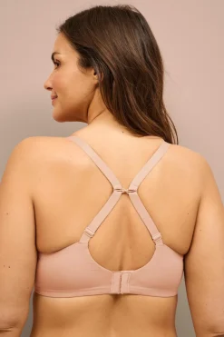 Ellos Collection Bh med bøjler i mikrofiber Beige