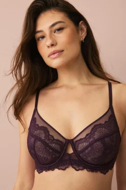 Ellos Bh'Er>Collection Bh med bøjler i blonde lilla