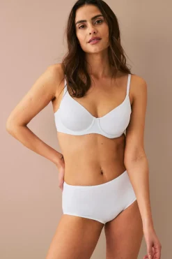 Ellos Bh'Er>Collection Bh med bøjler i mikrofiber Hvid