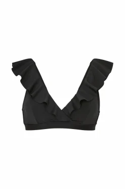 Ellos Collection Bikini-bh med volant Sort mat sort Best