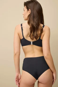 Ellos Collection Bikinitrusser med høj talje Sort