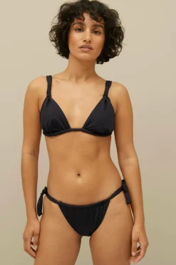 Ellos Bikinier & Bikinidele>Collection Bikini-bh med trekantede cups Sort