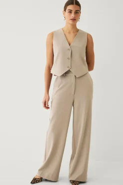 Ellos Collection Blazer-vest Beige Discount