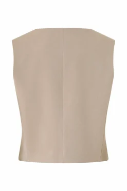 Ellos Collection Blazer-vest Beige Discount