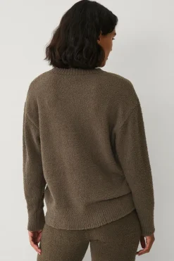 Ellos Collection Blød jersey brun New