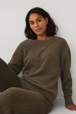 Ellos Collection Blød jersey brun New