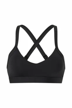 Ellos Bikinier & Bikinidele>Collection Blød bikinitop med krydset ryg Sort