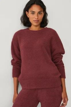 Ellos Loungewear & Homewear>Collection Blød jersey vinrød