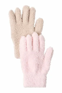 Ellos Collection Bløde handsker Lys rosa/beige Clearance