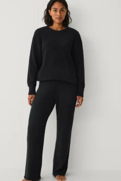 Ellos Collection Blød jersey sort Discount