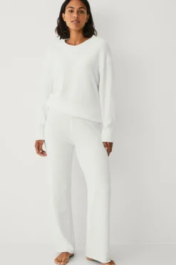 Ellos Loungewear & Homewear|Bukser>Collection Bløde bukser naturhvid