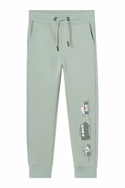 Ellos Bukser & Leggings>Collection Bløde bukser med print lysegrøn