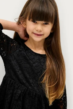 Ellos Collection Blondekjole Dagny Sort Sale