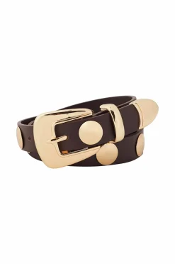 Ellos Bælter>Collection Bælte i imiteret læder Brun