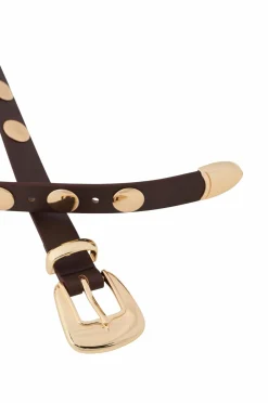 Ellos Bælter>Collection Bælte i imiteret læder Brun