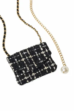 Ellos Collection Bælte Katja med lille taske Sort