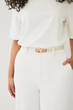 Ellos Collection Bælte Creme