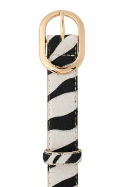 Ellos Collection Bælte zebramønstret Sale