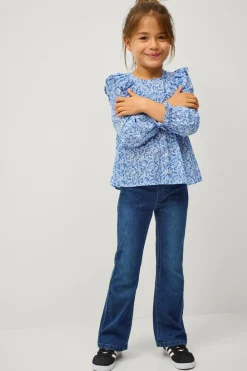 Ellos Collection Bluse Julia S Girls Blue floral Hot