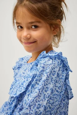 Ellos Collection Bluse Julia S Girls Blue floral Hot